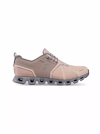 ON | Sneaker Cloud 5 Waterproof ALL BLACK pour femmes | rosa
